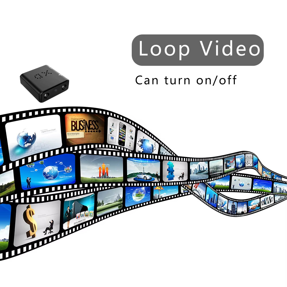 XD Mini Camera Full HD 1080P Home Security Camcorder Night Vision Micro Cam Motion Detection Video Voice Surveillance Recorder